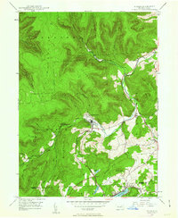 Noxen 1946 topographic map thumbnail