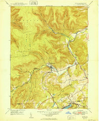Noxen 1949 topographic map thumbnail
