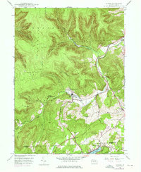 Noxen 1946 topographic map thumbnail