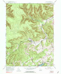 Noxen 1946 topographic map thumbnail