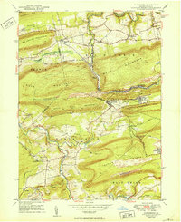 Nuremberg 1950 topographic map thumbnail