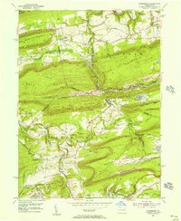 Nuremberg 1955 topographic map thumbnail