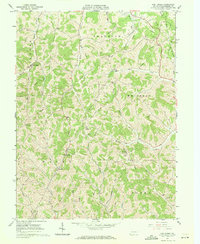 Oak Forest 1961 topographic map thumbnail