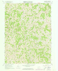 Oak Forest 1961 topographic map thumbnail