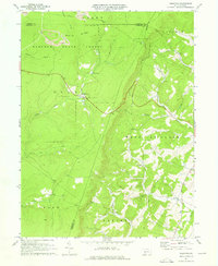 Ogletown 1971 topographic map thumbnail