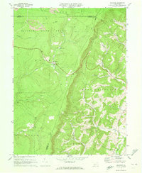 Ogletown 1971 topographic map thumbnail