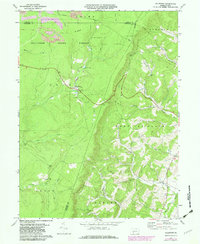 Ogletown 1971 topographic map thumbnail