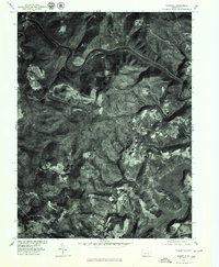Ohiopyle 1977 topographic map thumbnail