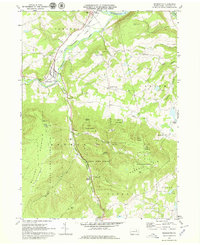 Monroeton 1969 topographic map thumbnail