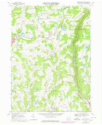 Montrose East 1968 topographic map thumbnail
