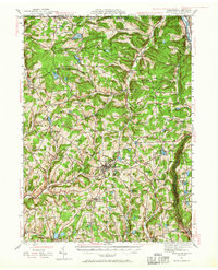 Montrose 1943 topographic map thumbnail