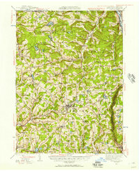 Montrose 1943 topographic map thumbnail