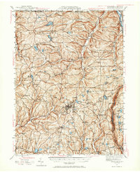 Montrose 1943 topographic map thumbnail