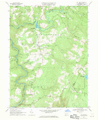 Mill Run 1967 topographic map thumbnail
