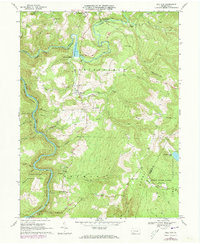 Mill Run 1967 topographic map thumbnail