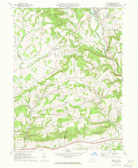 Millville 1968 topographic map thumbnail