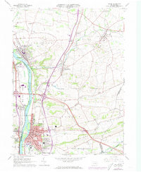 Milton 1965 topographic map preview