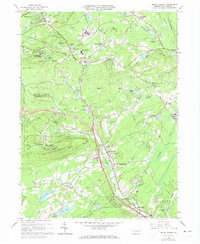 Mount Pocono 1966 topographic map thumbnail