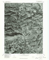Mount Pocono 1976 topographic map thumbnail