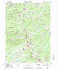 Mount Pocono 1966 topographic map thumbnail