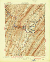 Mount Union 1924 topographic map thumbnail