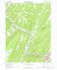 Mount Union 1959 topographic map preview