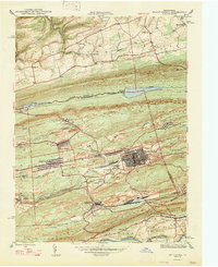 Mt. Carmel topographic map thumbnail