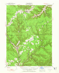 Mt. Jewett 1935 topographic map thumbnail