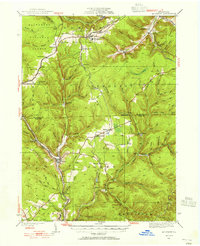 Mt. Jewett 1935 topographic map thumbnail