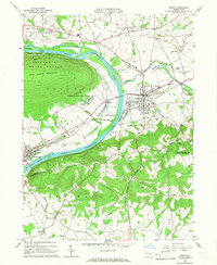 Muncy 1965 topographic map thumbnail