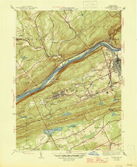 Nanticoke 1946 topographic map thumbnail