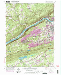 Nanticoke 1954 topographic map thumbnail