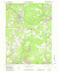 Nanty Glo 1964 topographic map thumbnail