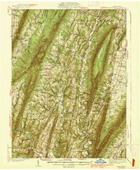 Needmore 1939 topographic map preview
