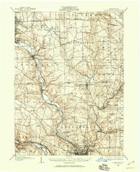 Neshannock 1905 topographic map thumbnail