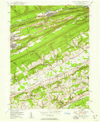 Nesquehoning 1948 topographic map thumbnail