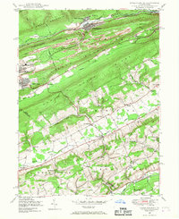 Nesquehoning 1948 topographic map thumbnail
