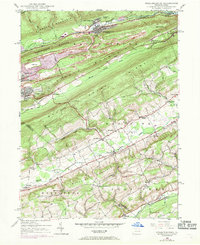 Nesquehoning 1948 topographic map thumbnail