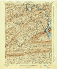 New Bloomfield 1907 topographic map thumbnail