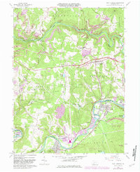 New Florence 1964 topographic map thumbnail