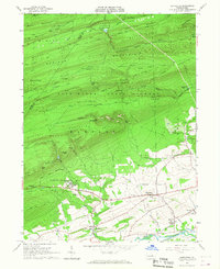 Hartleton 1965 topographic map thumbnail