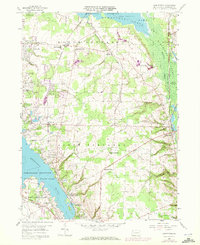 Hartstown 1959 topographic map thumbnail