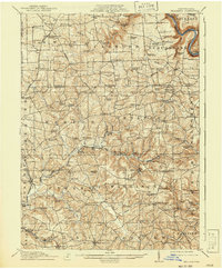 Hilliards 1912 topographic map thumbnail