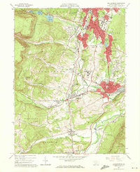 Hollidaysburg 1963 topographic map thumbnail