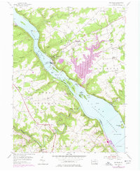 Holtwood 1955 topographic map thumbnail