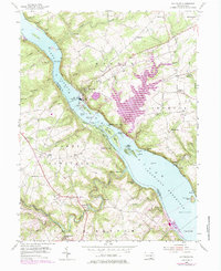 Holtwood 1955 topographic map thumbnail