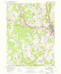 Honesdale 1946 topographic map thumbnail