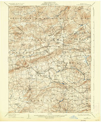 Honeybrook 1907 topographic map thumbnail