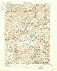 Honeybrook 1907 topographic map thumbnail