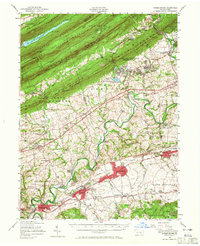Hummelstown topographic map thumbnail
